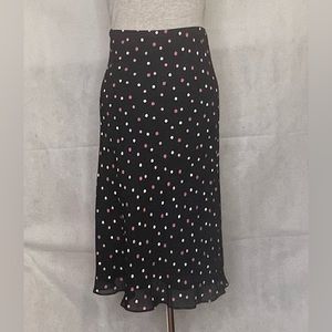 Black Godet style Skirt